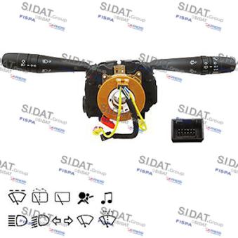 Commutateur de colonne de direction FISPA 430377 pour ALFA ROMEO MITO 1.4 - 95cv