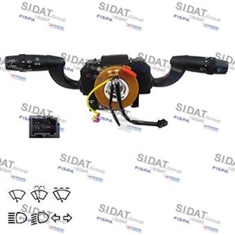 Commutateur de colonne de direction FISPA 430414 pour FIAT DUCATO 140 Natural Power - 136cv