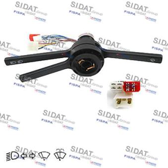 Commutateur de colonne de direction FISPA 430448 pour RENAULT MASTER 900 - 45cv