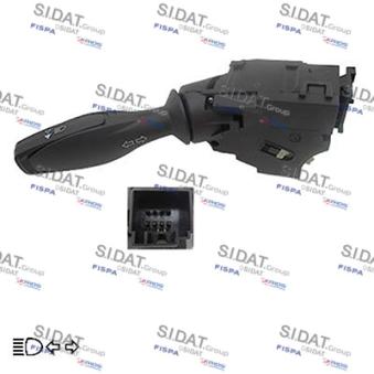 Commutateur de colonne de direction FISPA 430506 pour CITROEN C8 1.5 TDCi - 75cv