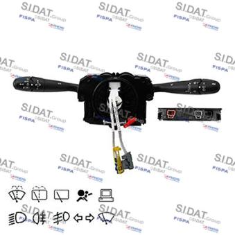 Commutateur de colonne de direction FISPA 430600 pour SKODA SUPERB 1.2 THP 110 - 110cv