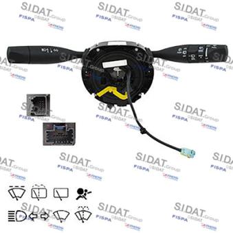 Commutateur de colonne de direction FISPA OEM 68189102ak