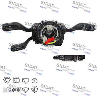 Commutateur de colonne de direction FISPA 430830