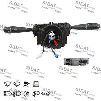 Commutateur de colonne de direction FISPA 430843