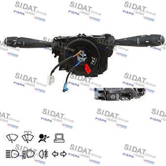Commutateur de colonne de direction FISPA 430848 pour CITROEN DS4 1.6 BlueHDi 95 - 95cv