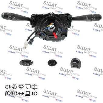 Commutateur de colonne de direction FISPA 430852