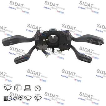 Commutateur de colonne de direction FISPA 430963 pour VOLKSWAGEN POLO 3.0 Carrera S - 420cv