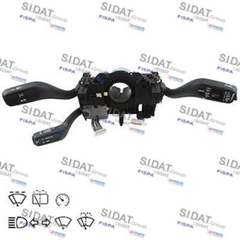 Commutateur de colonne de direction FISPA 430967 pour PORSCHE PANAMERA 3.0 4S - 420cv