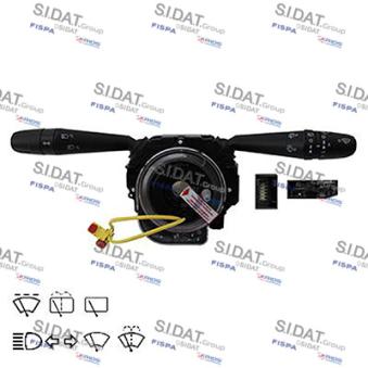 Commutateur de colonne de direction FISPA 431113 pour AUDI A6 1.6 - 110cv