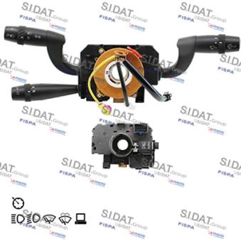 Commutateur de colonne de direction FISPA 431229 pour FIAT DUCATO 110 Multijet 2.3 D - 111cv