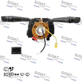 Commutateur de colonne de direction FISPA 431321 pour FORD MAVERICK 1.2 HDI 75 - 75cv