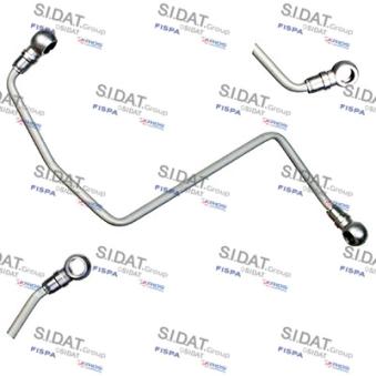 Conduite d'huile, compresseur FISPA OEM 037969 Conduite d'huile, compresseur FISPA OEM 037969