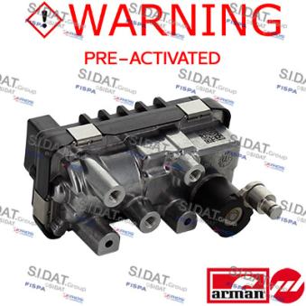 Détendeur de suralimentation FISPA OEM 9802446680