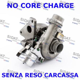 Turbocompresseur, suralimentation FISPA OEM 8200360800 Turbocompresseur, suralimentation FISPA OEM 8200360800