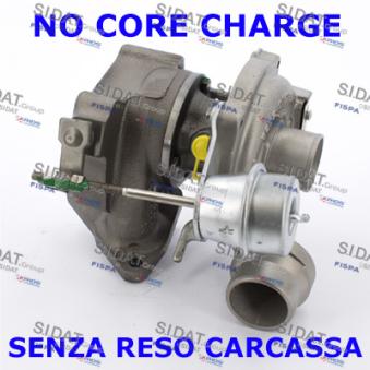 Turbocompresseur, suralimentation FISPA 49.078R pour SSANGYONG ACTYON 1.5 DCI 4x4 - 110cv