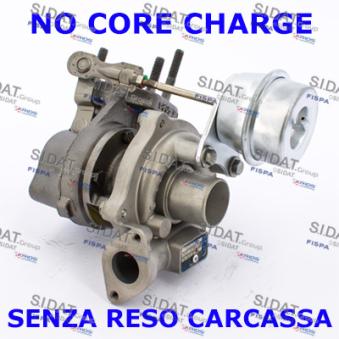 Turbocompresseur, suralimentation FISPA OEM 55202637 Turbocompresseur, suralimentation FISPA OEM 55202637