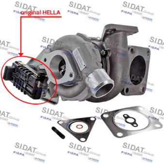 Turbocompresseur, suralimentation FISPA OEM LR021013 Turbocompresseur, suralimentation FISPA OEM LR021013