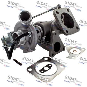 Turbocompresseur, suralimentation FISPA 49.382 pour AUDI A1 2.2 TDCi - 110cv