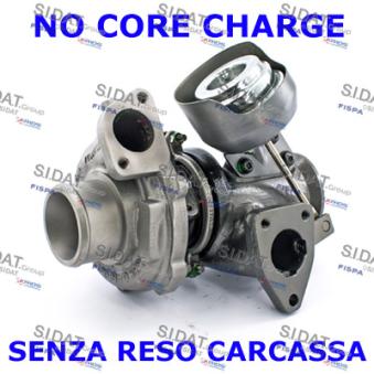 Turbocompresseur, suralimentation FISPA 49.538R pour MAZDA BT-50 2.0 CDTI - 110cv