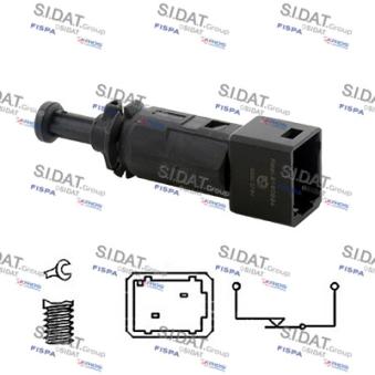 Interrupteur des feux de freins FISPA OEM 9160984
