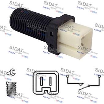 Interrupteur des feux de freins FISPA OEM 16287P Interrupteur des feux de freins FISPA OEM 16287P