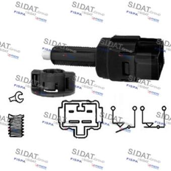 Interrupteur des feux de freins FISPA OEM 36750SDAA03