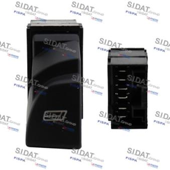 Interrupteur, lève-vitre avant gauche FISPA OEM 6554T3