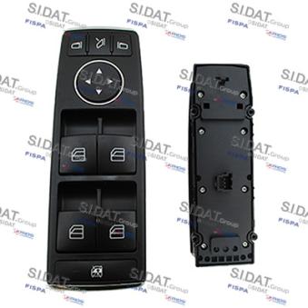 Interrupteur, lève-vitre avant gauche FISPA 5.145077A2 pour JEEP COMPASS E 300 - 252cv