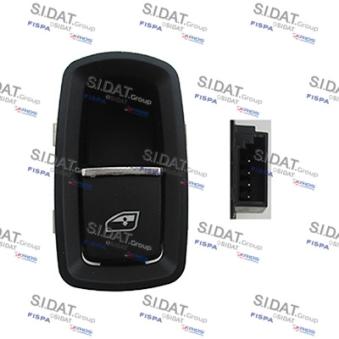 Interrupteur, lève-vitre avant droit FISPA 5.145097A2 pour PORSCHE PANAMERA 4.8 S - 400cv