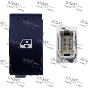 Interrupteur, lève-vitre arrière droit FISPA OEM 8200315029