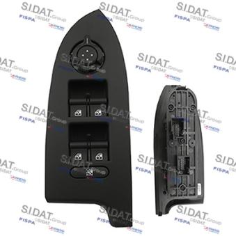 Interrupteur, lève-vitre avant gauche FISPA [5.145232]