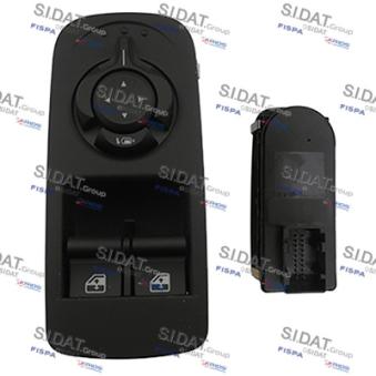 Interrupteur, lève-vitre avant gauche FISPA 5.145247