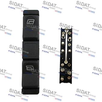 Interrupteur, lève-vitre avant gauche FISPA 5.145358A2