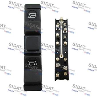 Interrupteur, lève-vitre avant gauche FISPA 5.145359A2