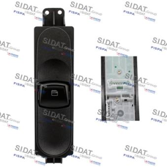 Interrupteur, lève-vitre avant droit FISPA OEM 2E0959877R