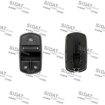 Interrupteur, lève-vitre avant gauche FISPA 5.145500 Interrupteur, lève-vitre avant gauche FISPA 5.145500