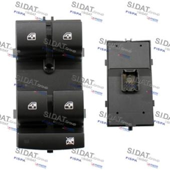 Interrupteur, lève-vitre avant gauche FISPA 5.145501A2 pour OPEL COMBO 1.6 CDTi - 110cv