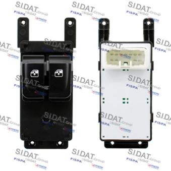 Interrupteur, lève-vitre avant gauche FISPA OEM 935701j002