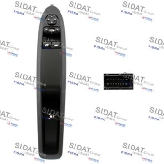 Interrupteur, lève-vitre avant gauche FISPA 5.145583