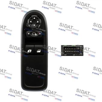 Interrupteur, lève-vitre avant gauche FISPA 5.145790