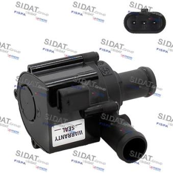 Pompe à eau auxiliaire (circuit d'eau de refroidiss) FISPA 5.5345 pour AUDI A3 S3 quattro - 310cv