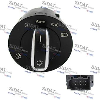 Interrupteur, lumière principale FISPA [5.693746A2]