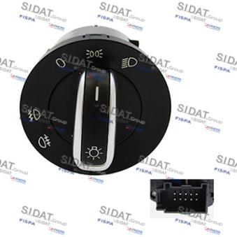 Interrupteur, lumière principale FISPA OEM 3C8941431C