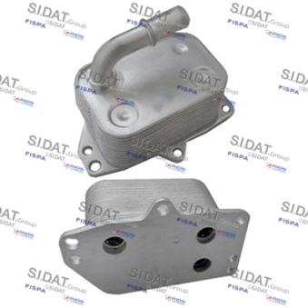 Radiateur d'huile FISPA 590143 pour CITROEN JUMPY 2.0 HDI 95 - 95cv