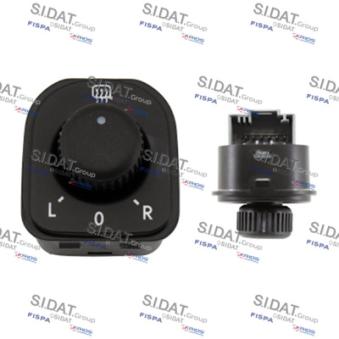 Interrupteur, réglage des rétroviseurs extérieurs avant gauche FISPA 640520A2