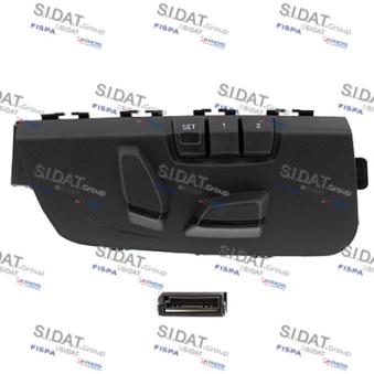 Bouton, ajustage du dossier avant droit FISPA [640822]