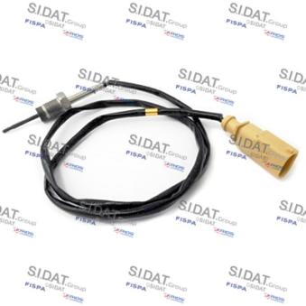 Capteur, température des gaz FISPA 82.227A2 pour VOLKSWAGEN GOLF 2.0 TDI - 110cv