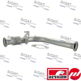 Tuyauterie, vanne EGR FISPA OEM A6011420964