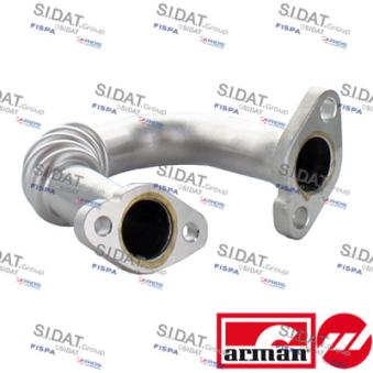 Tuyauterie, vanne EGR FISPA [83.1572AS]