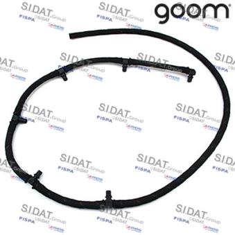 Tuyau, carburant de fuite FISPA 83.1593A2 pour BMW X5 3.0d - 184cv